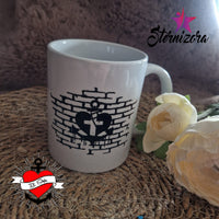 Kreuz im Herz Anker Streetart Plotter datei idee download kaufen DIY Idee Geschenk beplotten B.Style Tasse Anbetung