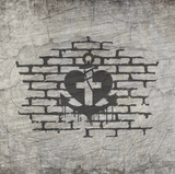 Kreuz im Herz Anker Streetart Plotter datei idee download kaufen DIY Idee Geschenk beplotten B.Style