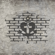 Lade das Bild in den Galerie-Viewer, Kreuz im Herz Anker Streetart Plotter datei idee download kaufen DIY Idee Geschenk beplotten B.Style
