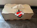  Taschentuch Box zum Lasern Laserdatei zum Downloaden Laser Holz DIY Idee xtool