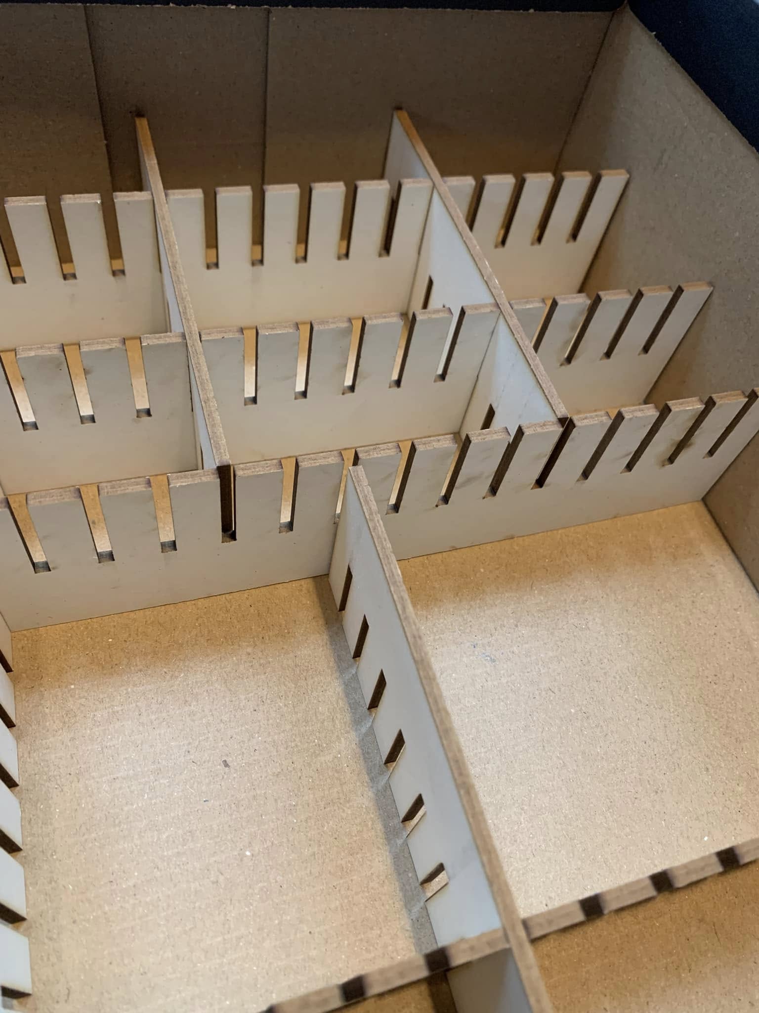 Teiler 3&4 mm Laserdatei Ordnung im Schrank Aufbewahrung ablagefächer ablagefach Fächer in Schublade