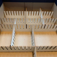 Teiler 3&4 mm Laserdatei Ordnung im Schrank Aufbewahrung ablagefächer ablagefach Fächer in Schublade