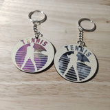 Tennis Zeichen Abzeichen - Plotterdatei Plotter idee Geschenkidee Tennis Hobby DIY idee 