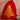 Roter Geschenkesack mit goldener Tannenbaum-Schriftzug von easy-sticks, inspiriert von "Lasst uns froh und munter sein, und uns recht von Herzen freun".