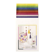 Transparentpapier, 10 Farben 20x30cm, 42g/m2, Block 10Bogen