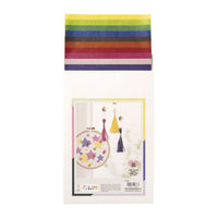 Transparentpapier, 10 Farben 20x30cm, 42g/m2, Block 10Bogen