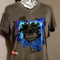 Trash Skull Plotterdatei Totenkofp Punk Rock Plotteridee Plotter Geschenk DIY