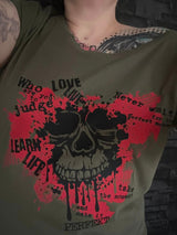 Trash Skull Plotterdatei Totenkofp Punk Rock Plotteridee Plotter Geschenk DIY