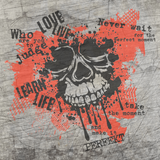 Trash Skull Plotterdatei Totenkofp Punk Rock Plotteridee Plotter Geschenk DIY