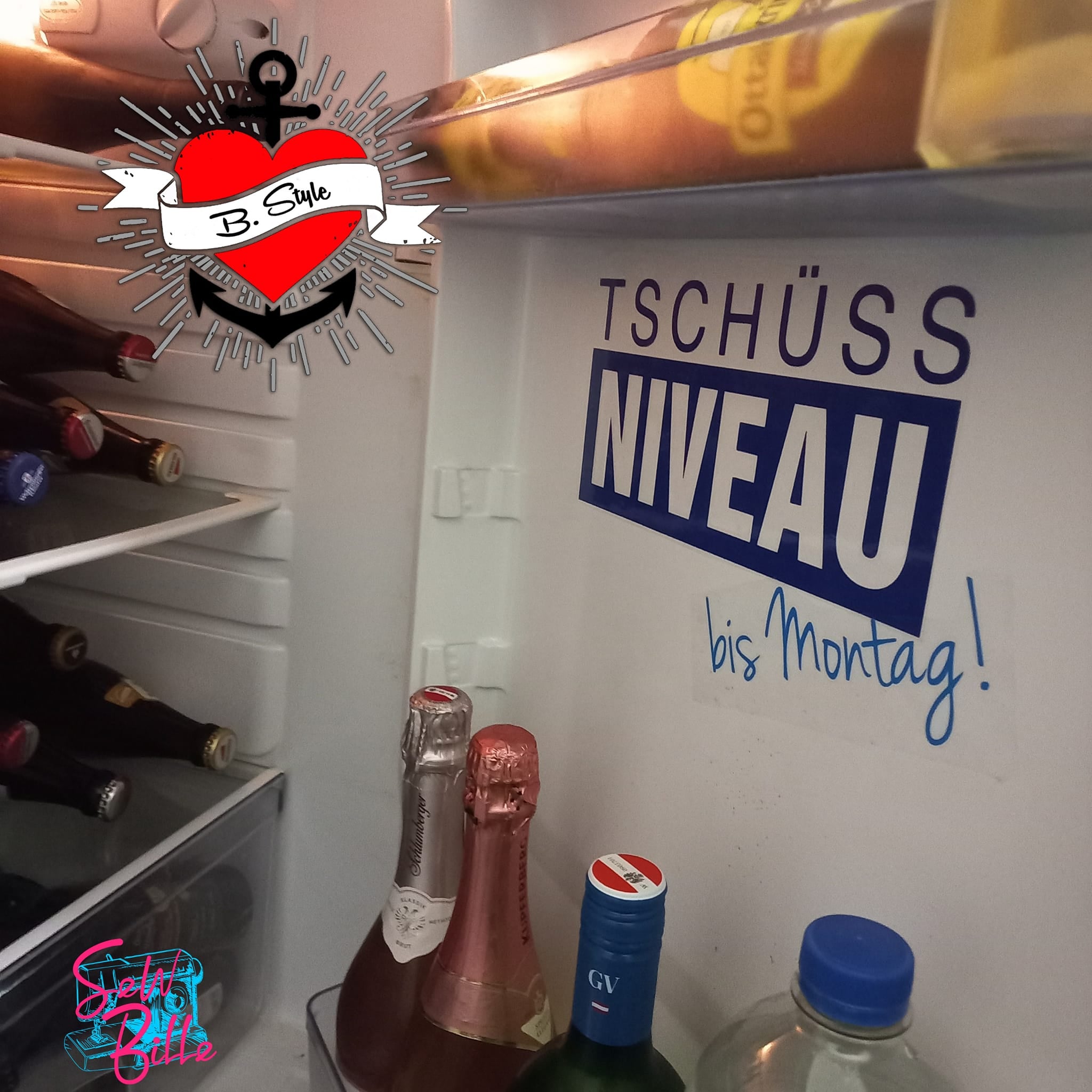 Tschüss NIVEAU Plotterdatei zum Donwload niveau bis montag Party Geschenkideeidee DIY plotter