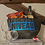 Tschüss NIVEAU Plotterdatei zum Donwload niveau bis montag Party Geschenkideeidee DIY plotter