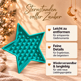 Silikonform - Sternen Einleger für Stern Gießform