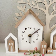 Uhr Silikonform - Seite für Haus Rahmen Form