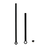 Uhrzeiger Modern Schwarz – für deine selbstgemachte Uhr