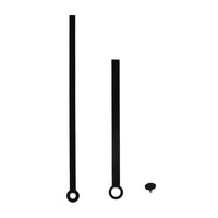 Uhrzeiger Modern Schwarz – für deine selbstgemachte Uhr