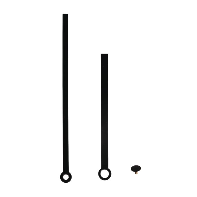 Uhrzeiger Modern Schwarz – für deine selbstgemachte Uhr