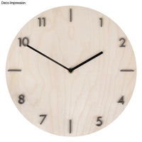 Uhrzeiger Modern Schwarz – für deine selbstgemachte Uhr