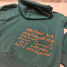 Lade das Bild in den Galerie-Viewer, Nichts ist unmöglich! Verboten... ja Dumm... meistens Aber definitiv nicht unmöglich! Plotterdatei spruch idee humorvoll

