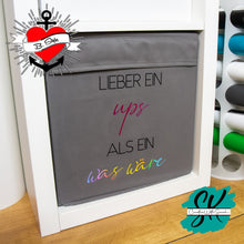 Lade das Bild in den Galerie-Viewer, Lieber ein Ups als ein was wäre Plotter datei
