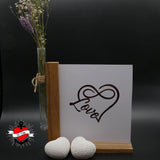 Valentines Day Love Liebe Plotterdatei mit Herz