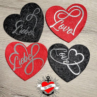 Valentines Day Love Liebe Plotterdatei mit Herz