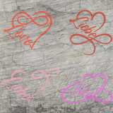 Valentines Day Love Liebe Plotterdatei mit Herz