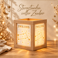 Silikonform - Zwillinge Laternen Seitenteil