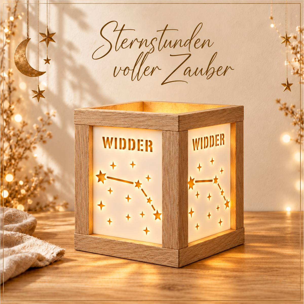 Silikonform - Widder Laternen Seitenteil