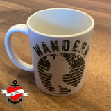 Wandern Schild Zeichen Abzeichen Plotterdatei JacobswegPlotter Idee DIY Handtuch Geschenk Idee für Wanderer Tasse