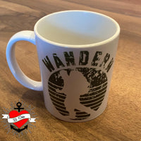 Wandern Schild Zeichen Abzeichen Plotterdatei JacobswegPlotter Idee DIY Handtuch Geschenk Idee für Wanderer Tasse