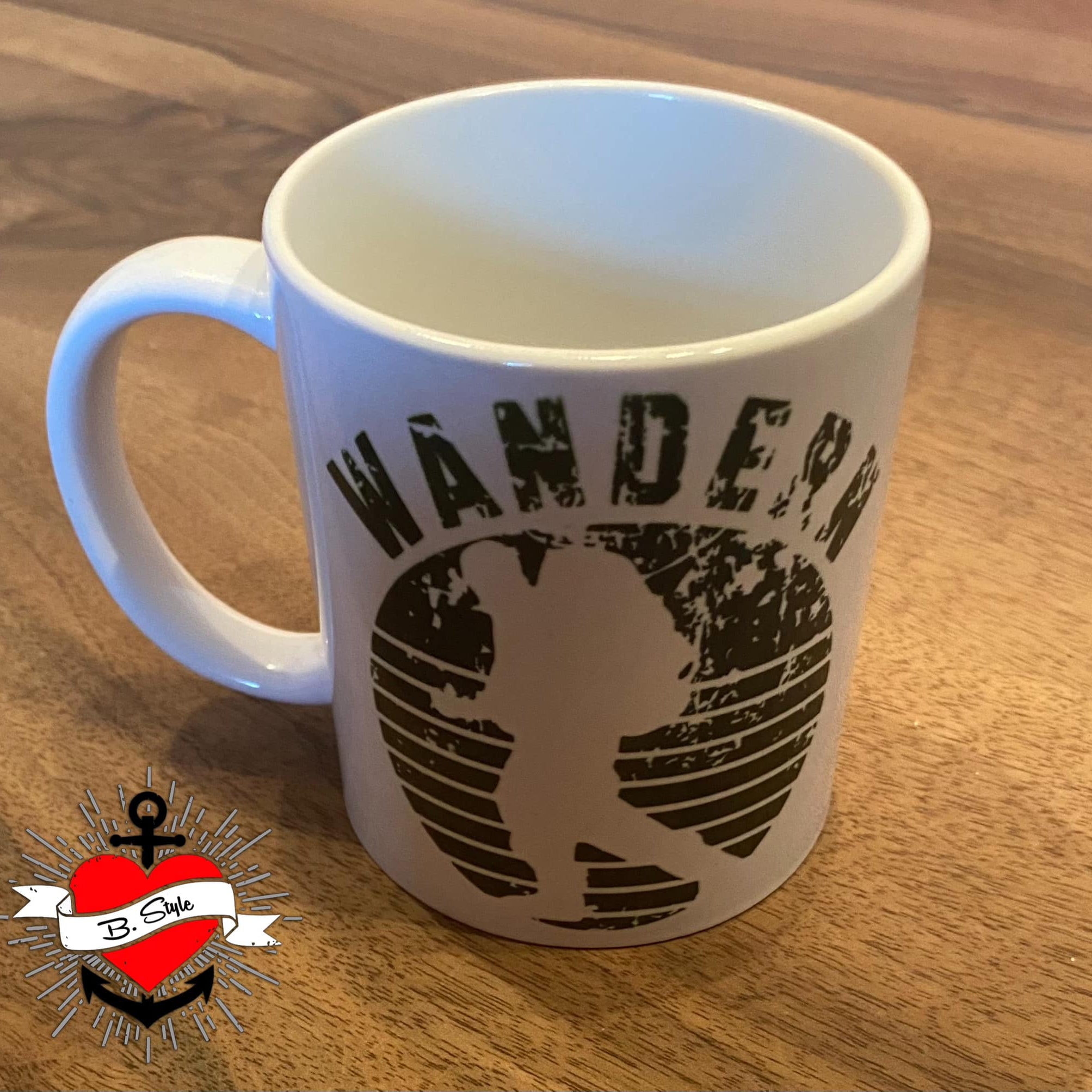 Wandern Schild Zeichen Abzeichen Plotterdatei JacobswegPlotter Idee DIY Handtuch Geschenk Idee für Wanderer Tasse