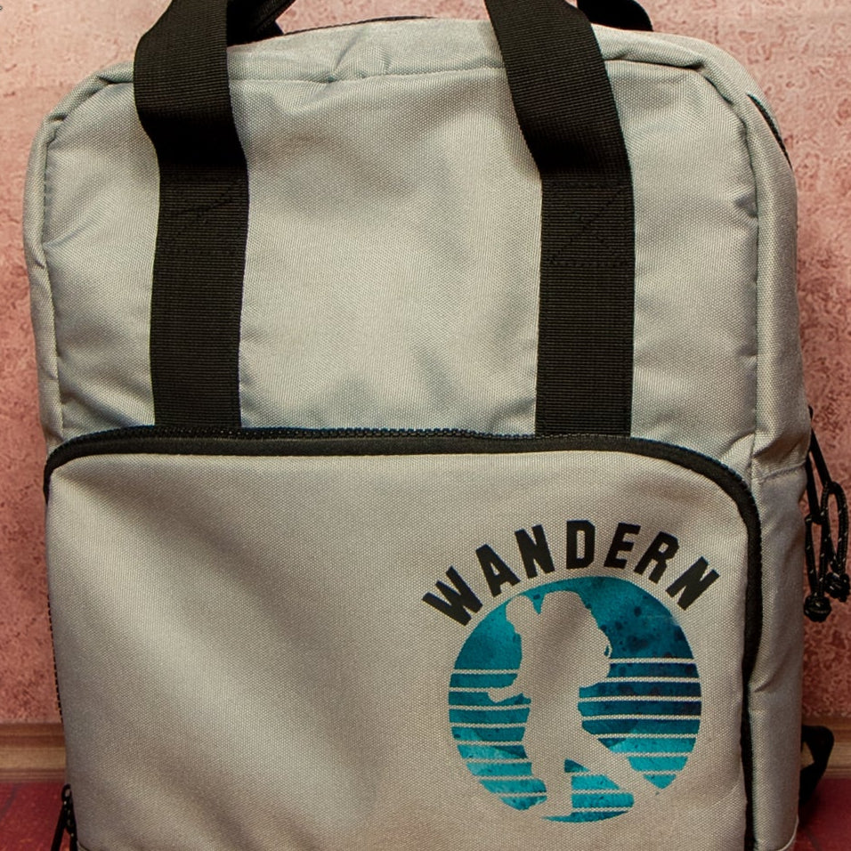 Wandern Schild Zeichen Abzeichen Plotterdatei Jacobsweg Plotter Idee DIY Handtuch Geschenk Idee für Wanderer Rucksack