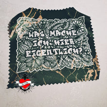 Lade das Bild in den Galerie-Viewer, Was mache ich hier eigentlich Plotter datei zum downloaden kaufen blätter und blumen hintergrund bstyle putztuch
