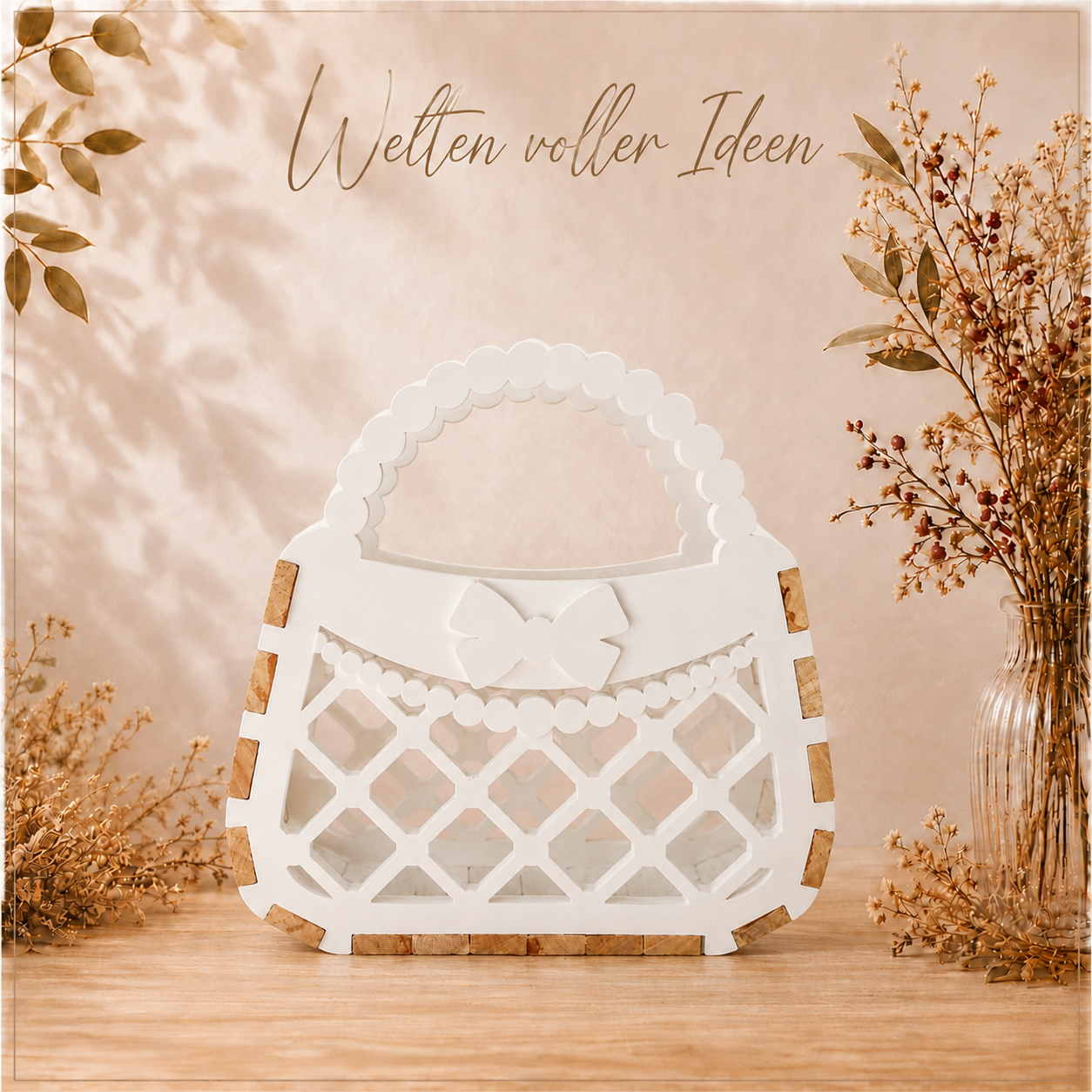 Silikonform Tasche – Handtasche basteln mit Stil, NEU