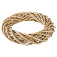 Weidenkranz geschält von easy-sticks - eleganter und stilvoll gewickelter Naturkranz, perfekt für individuelle Dekorationen und saisonale Gestecke mit einem Durchmesser von 30 cm.