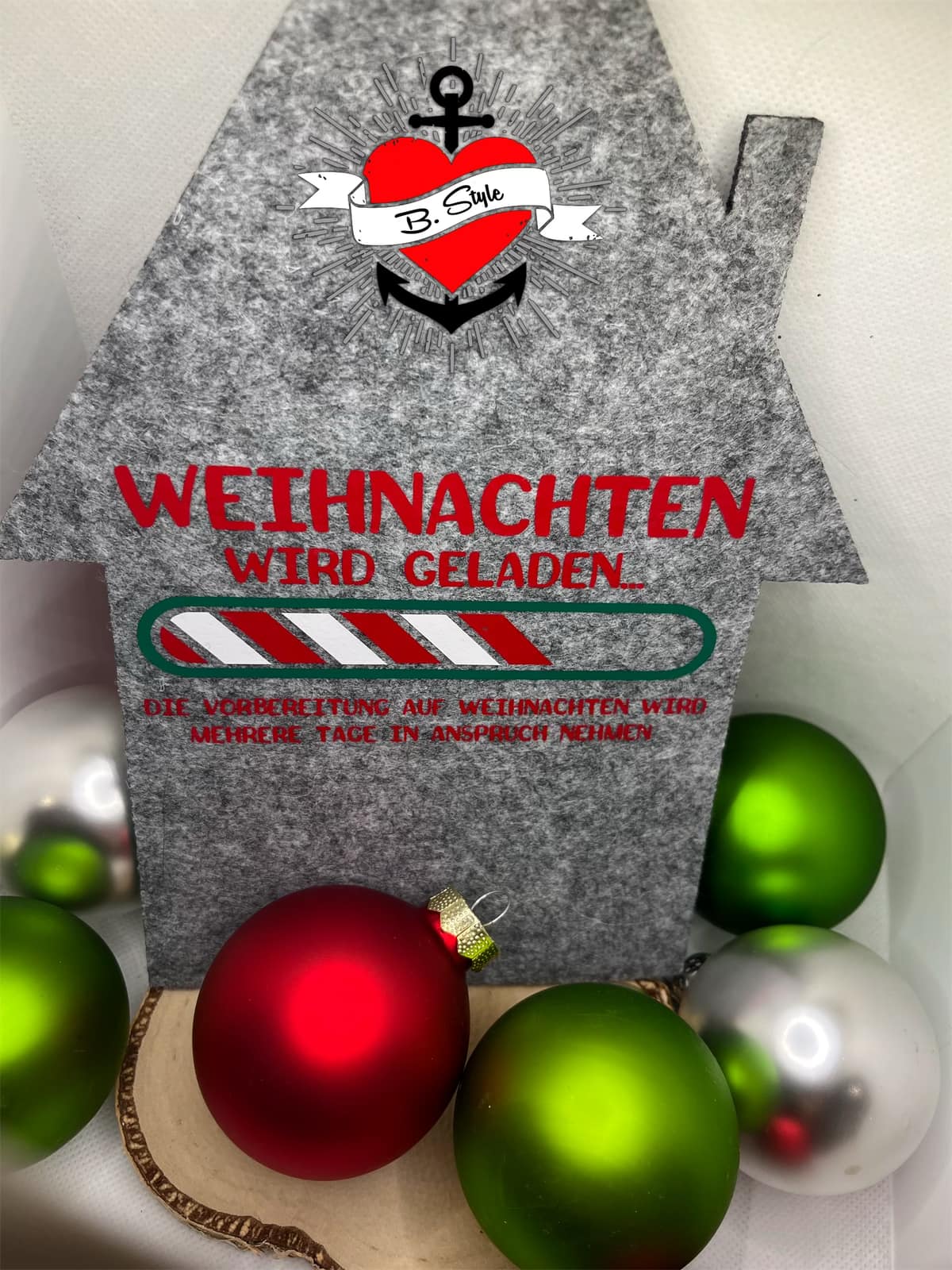 Weihnachten wird geladen... Plotterdatei zu Weihnachten Plotteridee