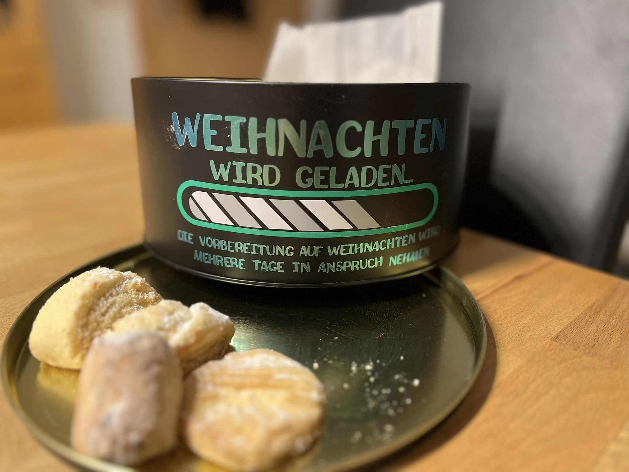 Weihnachten wird geladen... Plotterdatei zu Weihnachten Plotteridee