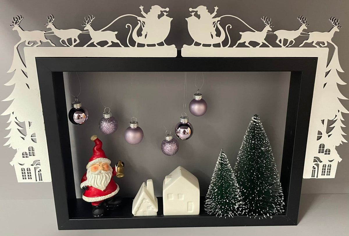 Weihnachts-Türrahmen Plotter Datei