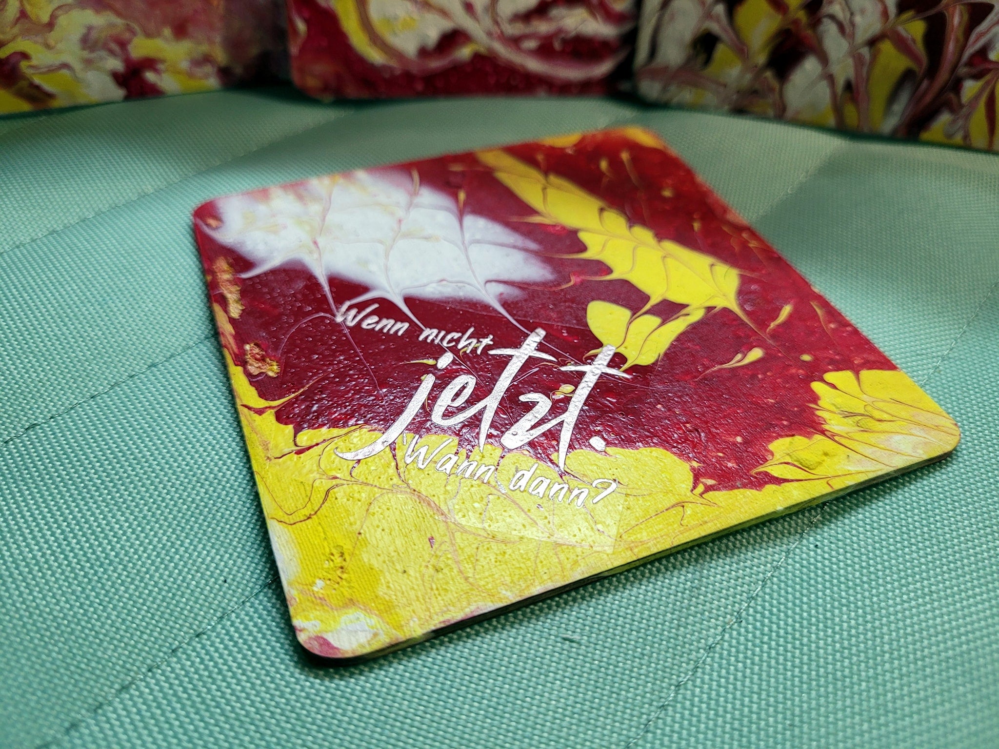 Wenn nicht jetzt. Wann dann? Plotter Idee datei Donwloaden DIY Idee Geschenkidee