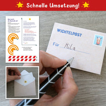 Lade das Bild in den Galerie-Viewer, Schnelle Umsetzung der Wichtelbriefe von easy-sticks mit Vorlagen und anpassbaren Briefen für eine individuelle Wichtelpost.
