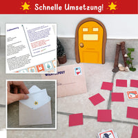 Ein Wichtelbrief-Spiel von easy-sticks. Die zauberhaften Wichtelbriefe bringen Spaß und Interaktion in die Adventszeit.
