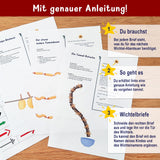 Wichtelbriefe Komplettset Für Dein 3. Wichtel-Jahr Mit Wichteltür, Spiel Und Kreativmaterialien