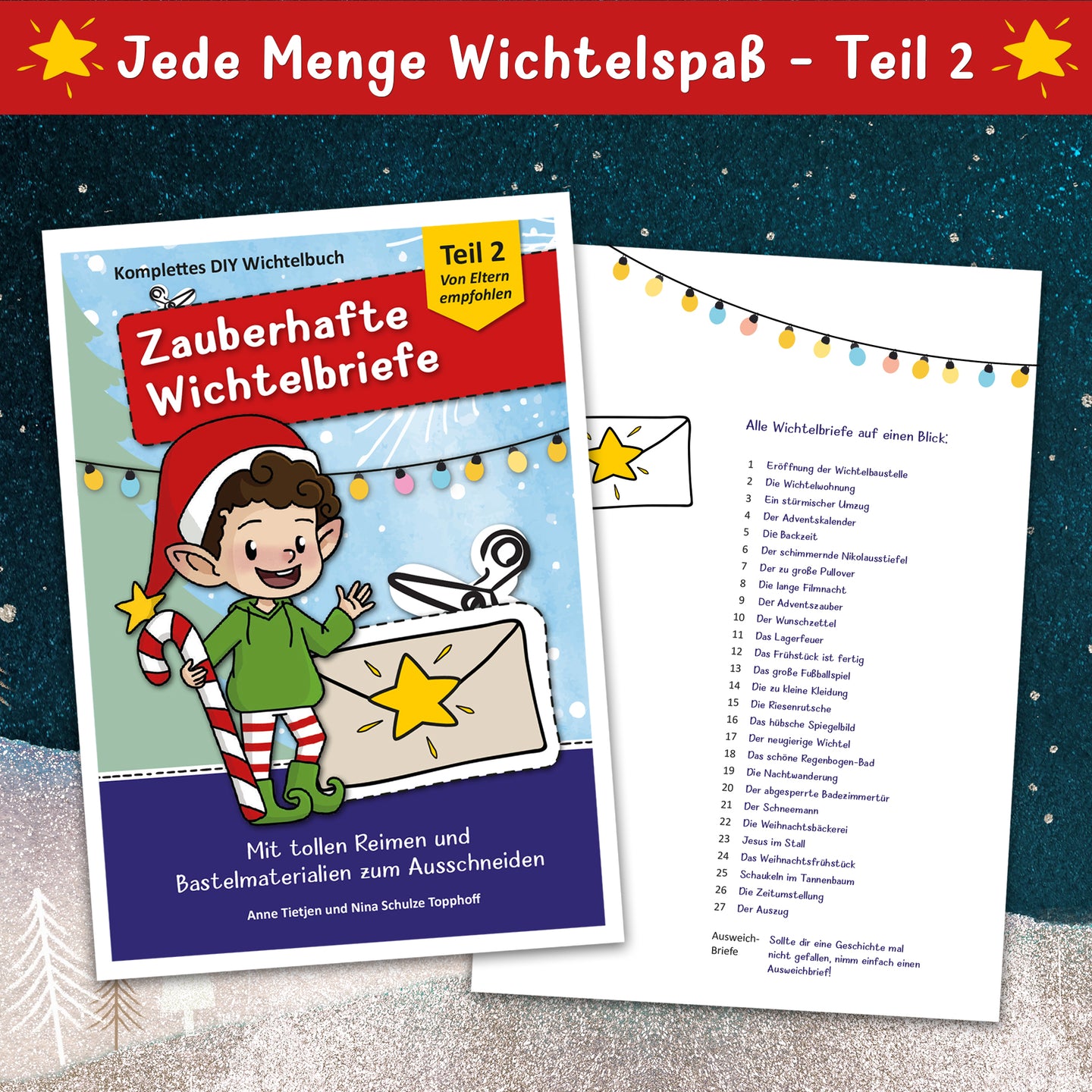 Wichtel Basteln Zauberhafte Wichtelbriefe Teil 2