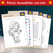 Lade das Bild in den Galerie-Viewer, Zauberhafte Wichtelbriefe mit Rätsel, Wunschzettel und Ausmalbildern
