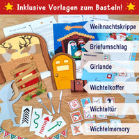 Inklusive Vorlagen zum Basteln von easy-sticks für die Wichtelbriefe. Das Abenteuer geht weiter mit kreativem Bastelspaß für Kinder.