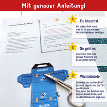 Lade das Bild in den Galerie-Viewer, Zauberhafte Wichtelbriefe Wichtelbuch mit genauer Anleitung zu jeden Brief vom Wichtel.
