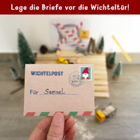 Wichtelbriefpapier Mit Passendem Umschlag Zum Ausdrucken – Kreative Wichtelpost Für Weihnachten