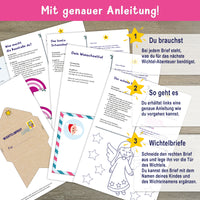 Zauberhafte Wichtelinbriefe für Mädchen - Teil 1