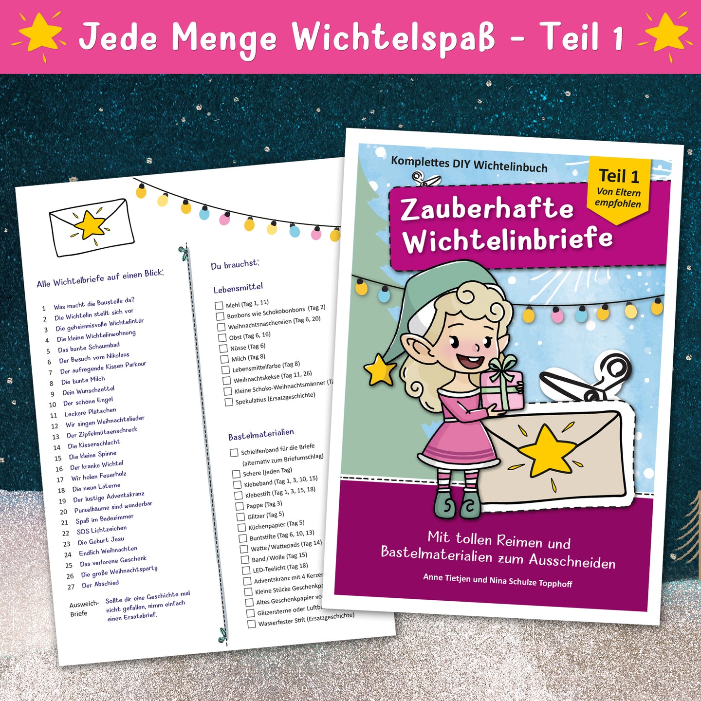 Zauberhafte Wichtelinbriefe für Mädchen - Teil 1
