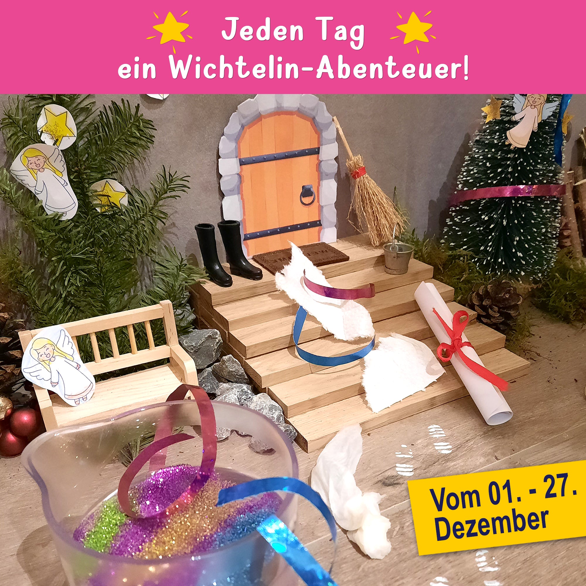 Zauberhafte Wichtelinbriefe für Mädchen - Teil 1